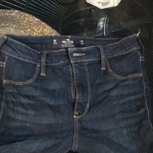 Dark Blue Denim Jeans